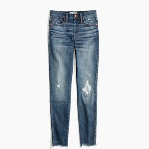 Madewell 9'' High Rise Skinny in Allegra Wash